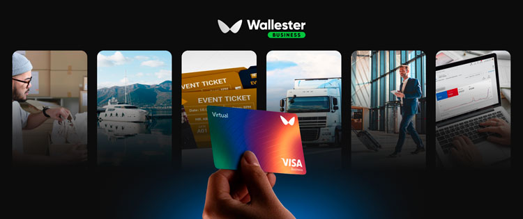 Carte aziendali di Wallester Business