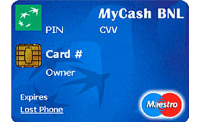 Carta prepagata MyCash