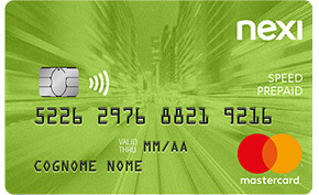 Carta prepagata Nexi Speed