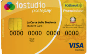 Carta prepagata Postepay IoStudio
