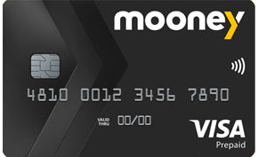 Carta prepagata Visa prepaid Mooney