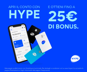 ordinare online carta prepagata hype start 2025
