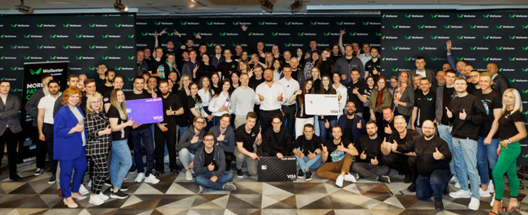 Staff completo dell'azienda Wallester
